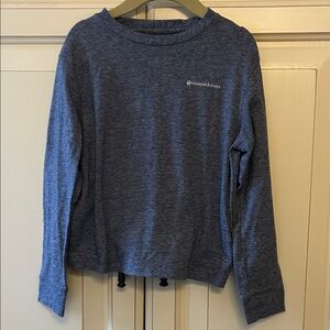 Vineyard Vines Kids edgartown  Heathered Blue Long Sleeve Tee size 6 like new